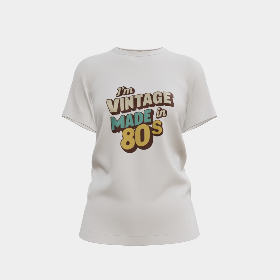 Vintage Made in 80s custom t-shirt